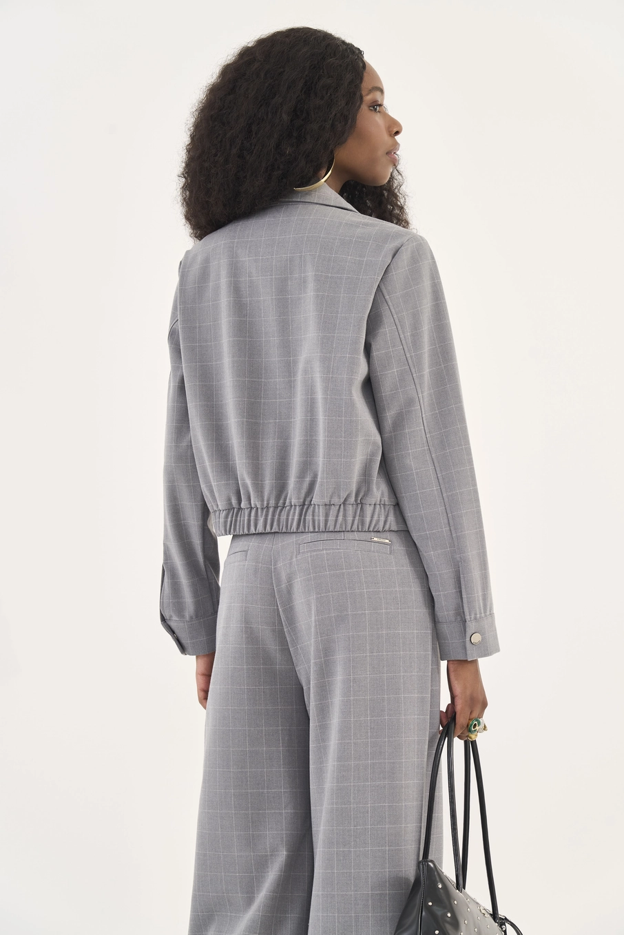 Jaqueta Alfaiataria Xadrez Estampados
