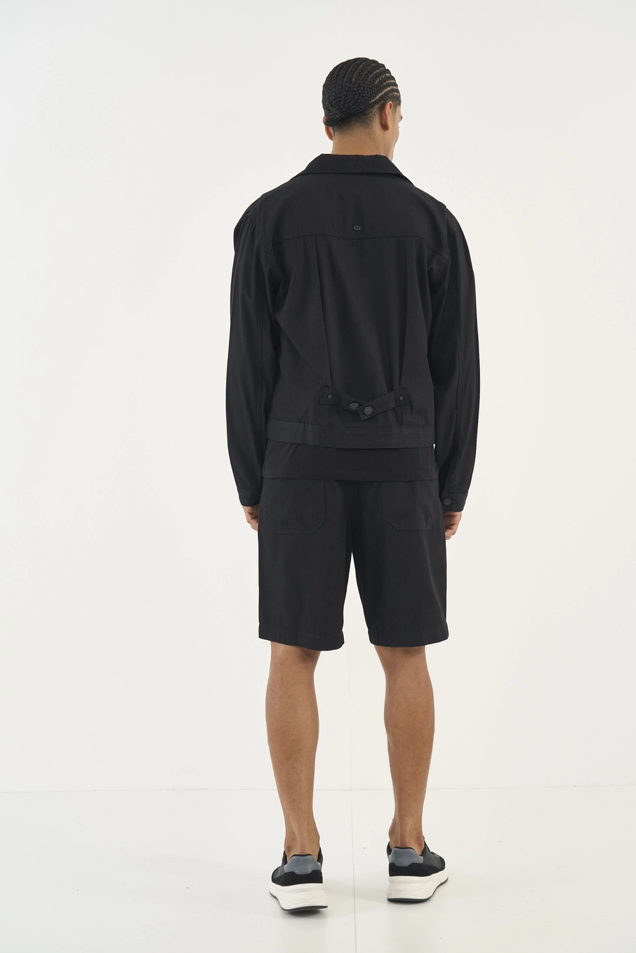 Jaqueta Jeans Indigo Preto