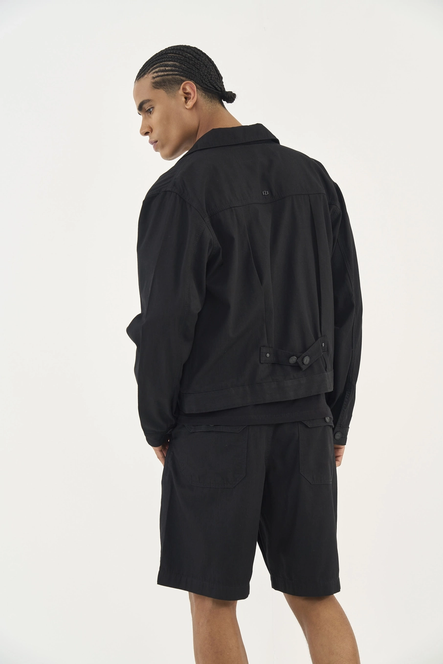 Jaqueta Jeans Indigo Preto