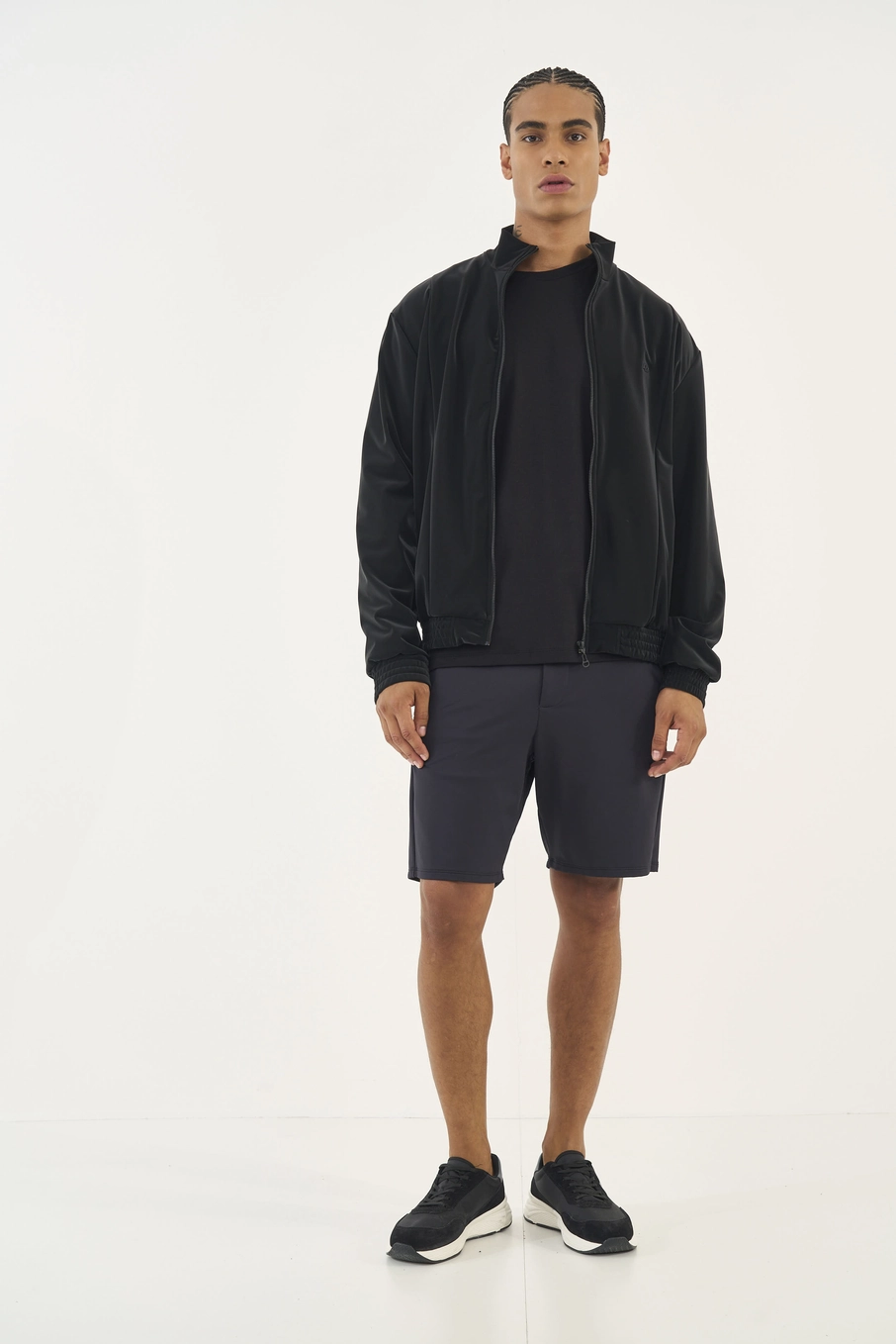 Jaqueta Moletom Comfort Preto