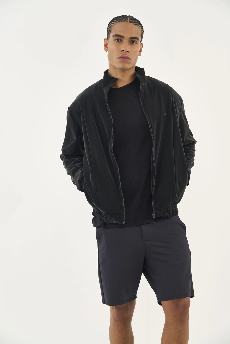 Jaqueta Moletom Comfort Preto