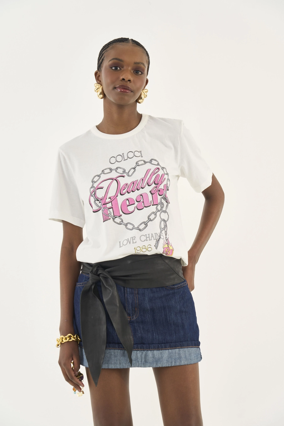 Camiseta Boy Com Estampa Off Shell