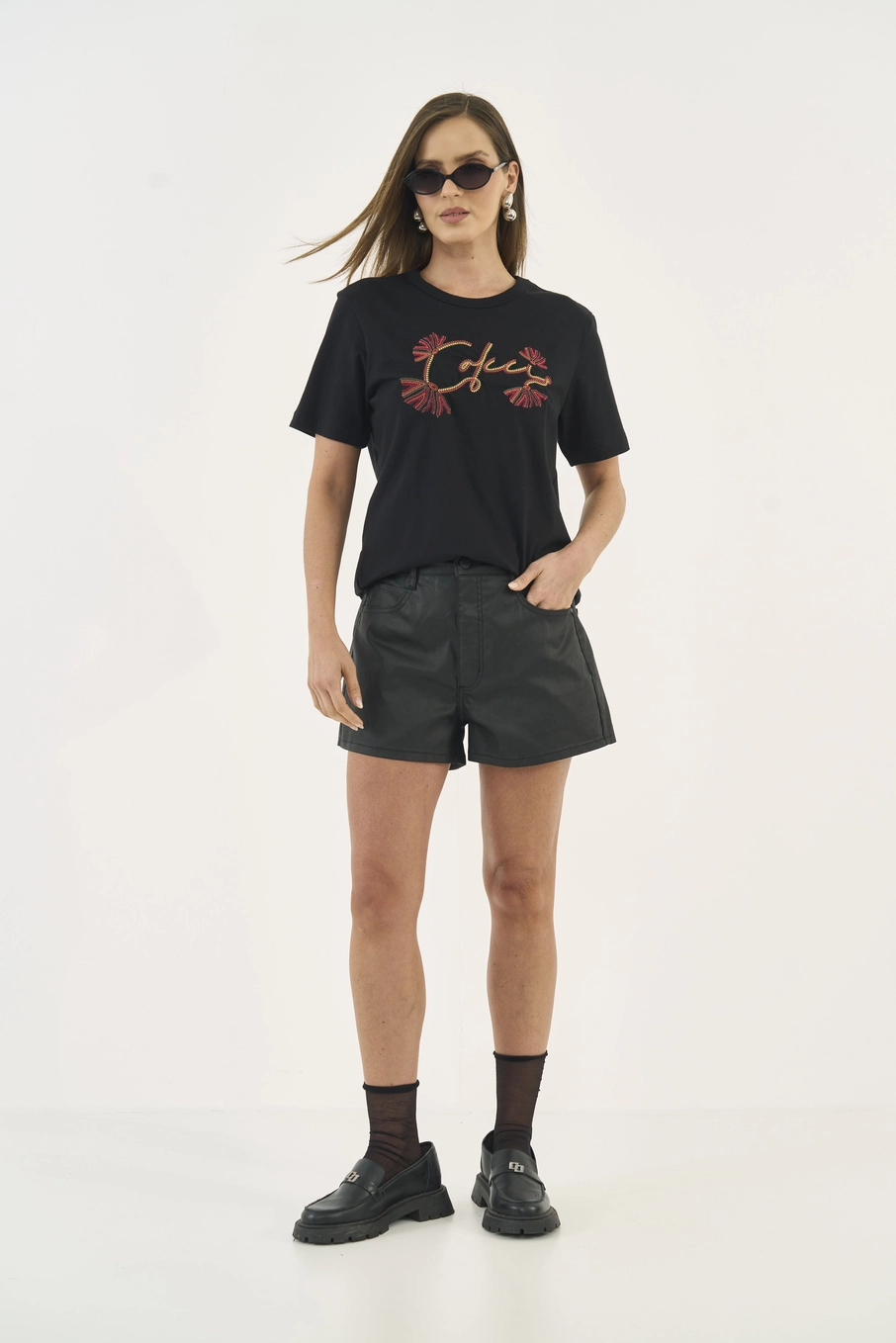 Camiseta Comfort Com Logo | Colcci