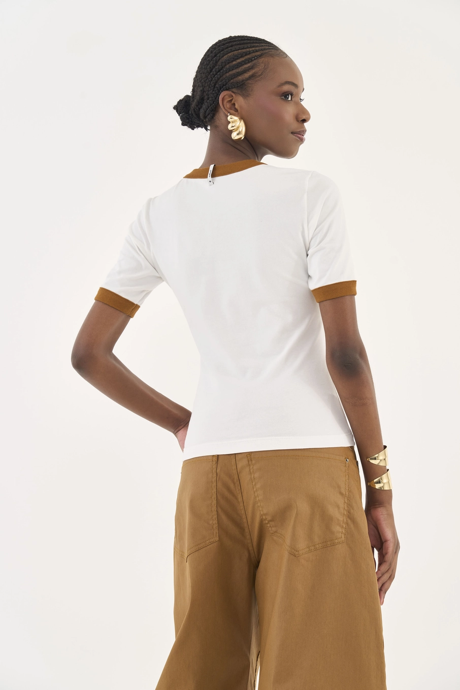 Camiseta New Baby Com Estampa Off Shell