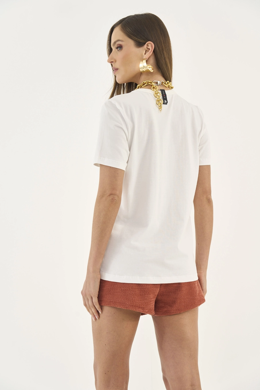 Camiseta Comfort Com Estampa Off Shell