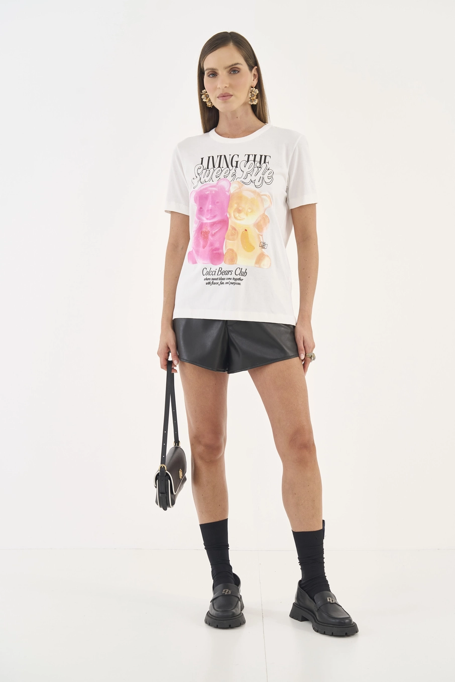 Camiseta Comfort Com Estampa Off Shell