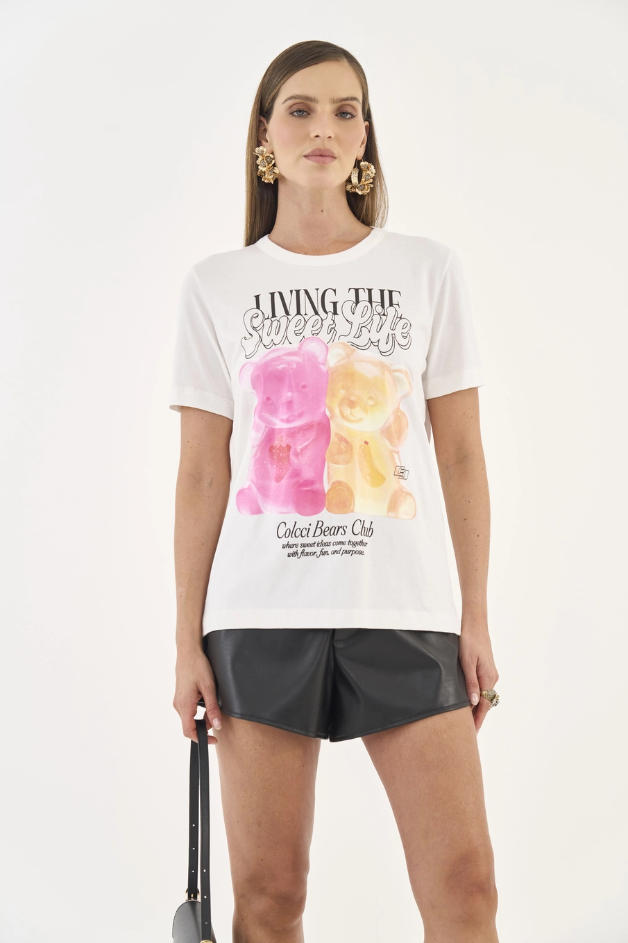 Camiseta Comfort Com Estampa Off Shell
