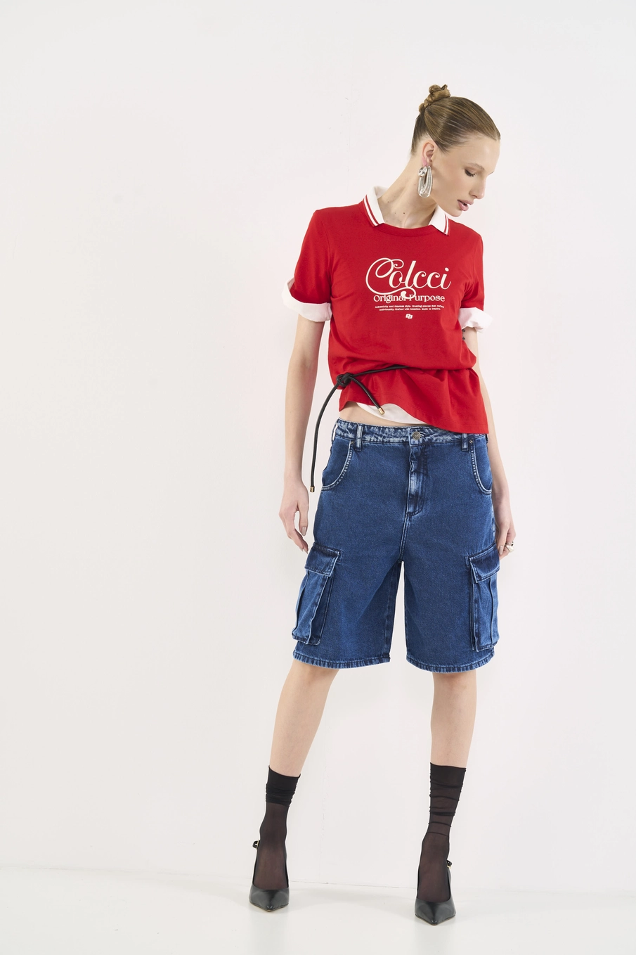 Camiseta Comfort Estampa Original Purpose Vermelho