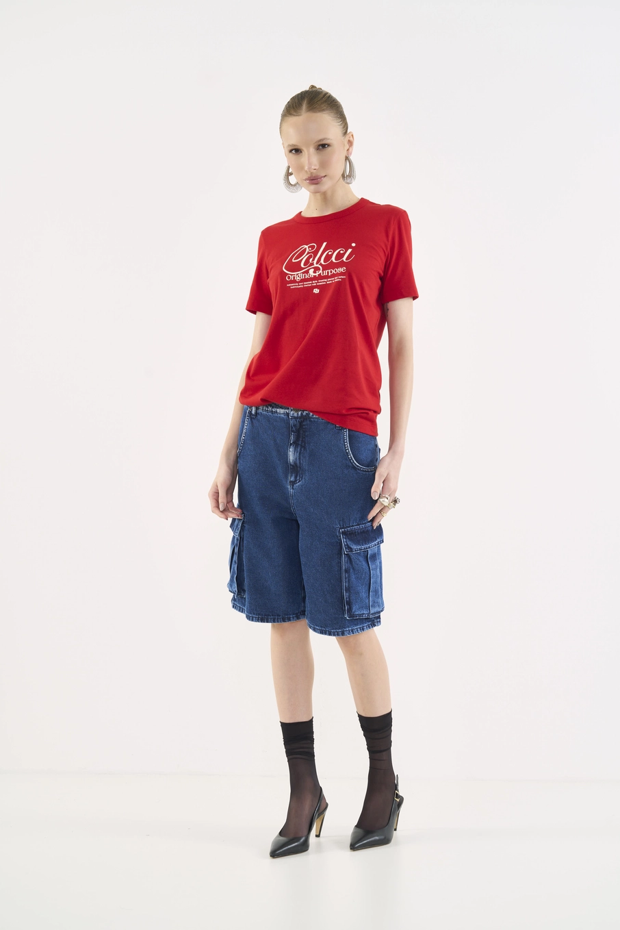 Camiseta Comfort Estampa Original Purpose Vermelho
