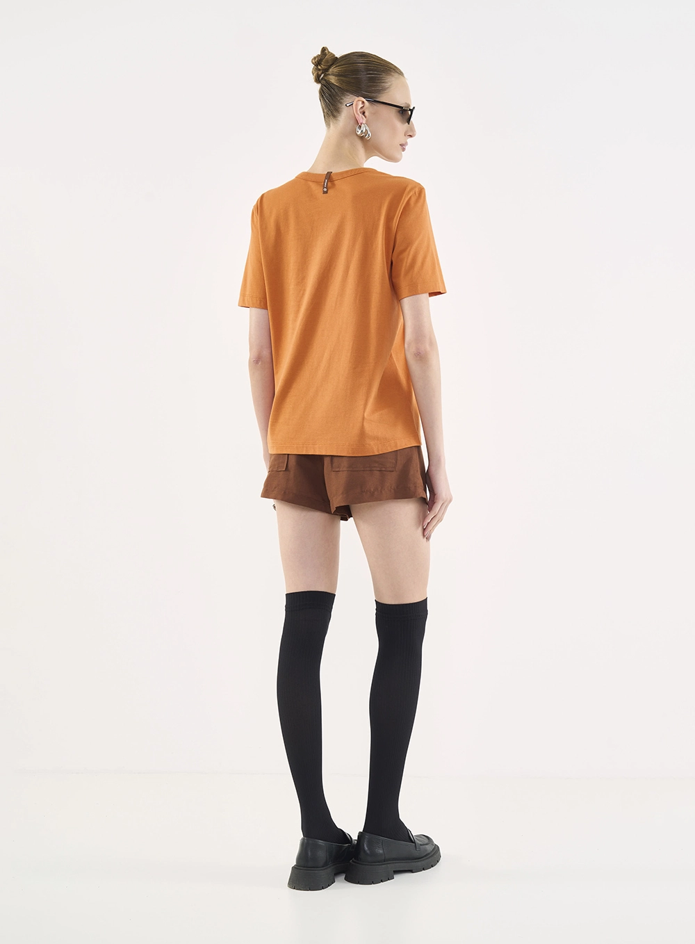 Camiseta Feminina Lovers Atemporal Laranja