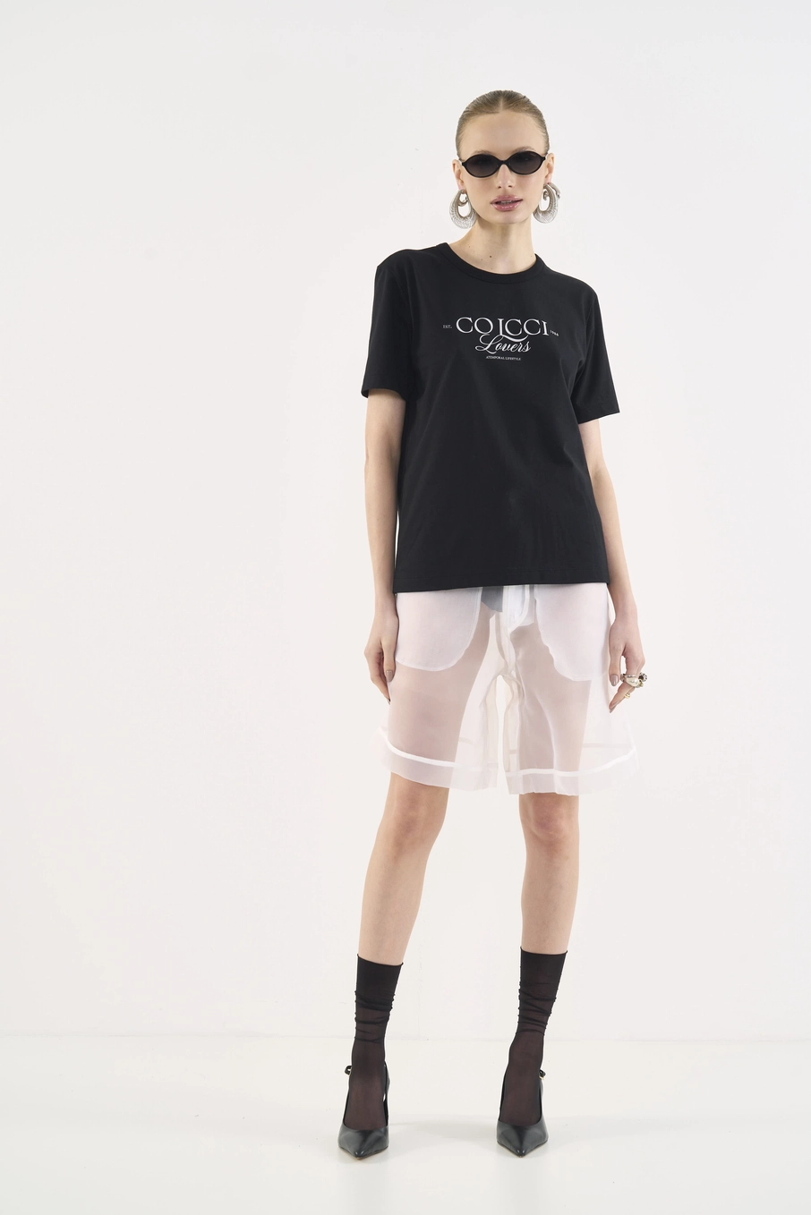 Camiseta Feminina Lovers Atemporal Preto