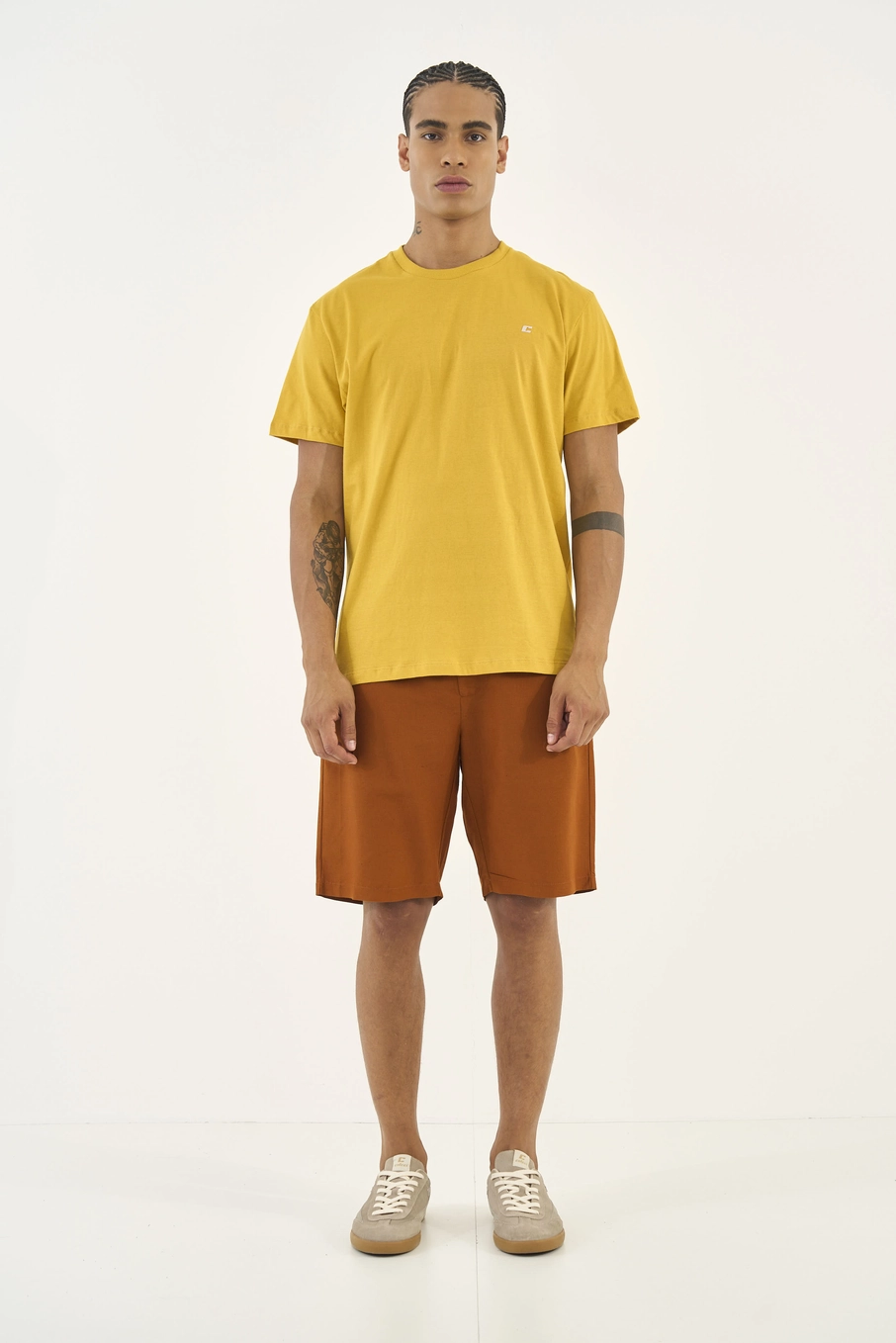 Camiseta Comfort Básica Amarelo