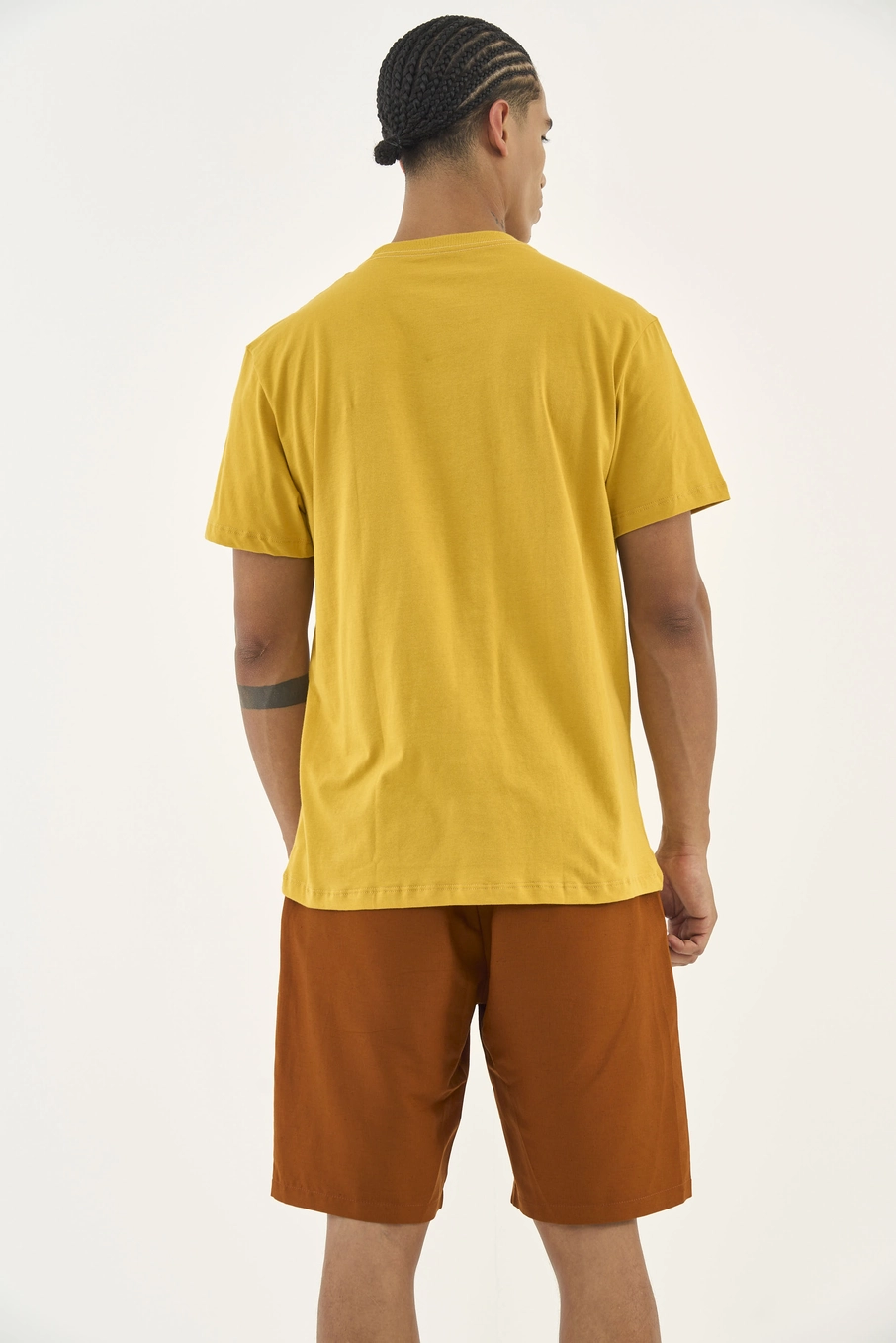 Camiseta Comfort Básica Amarelo