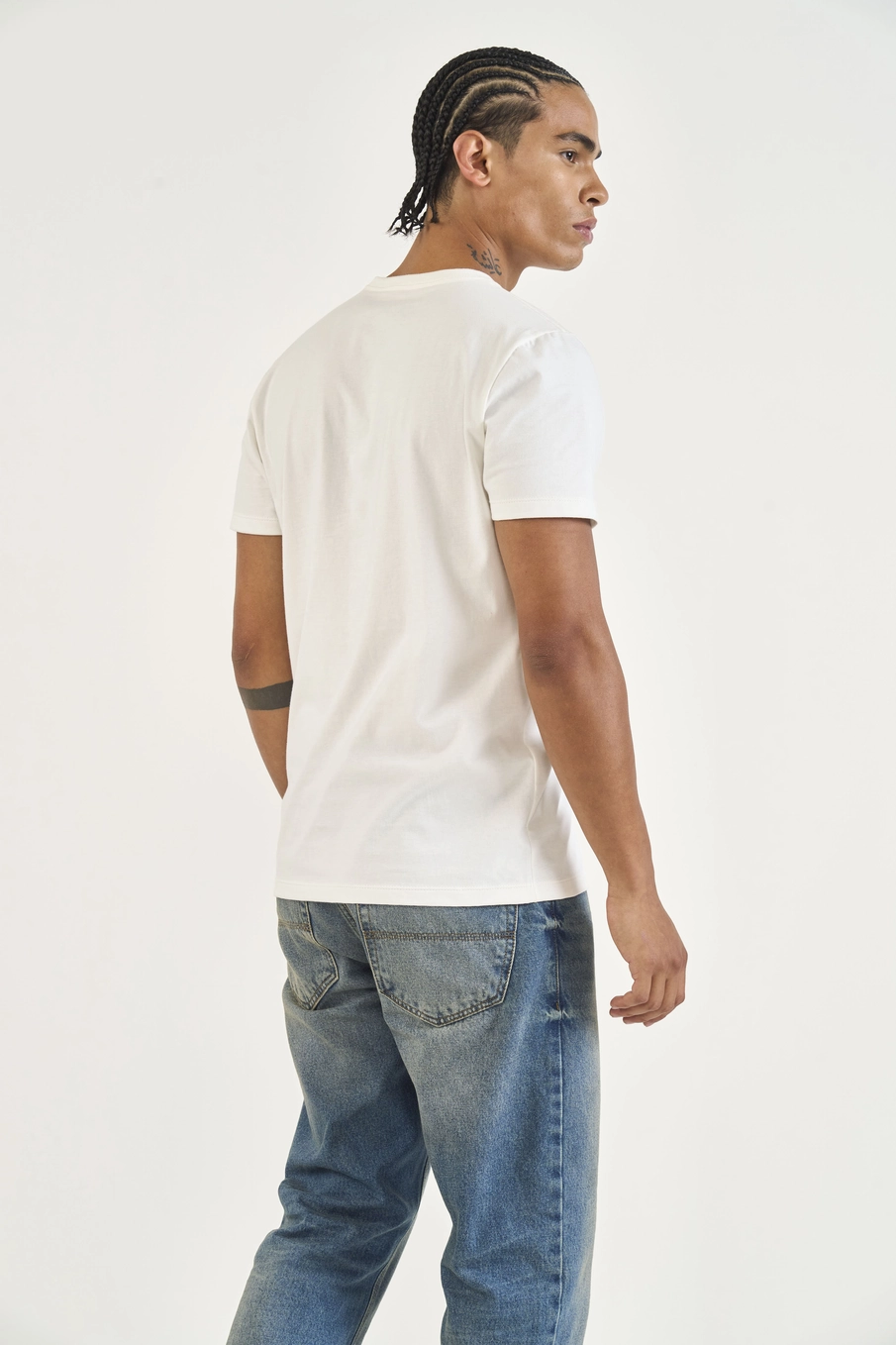 Camiseta Slim Estampada Off Shell