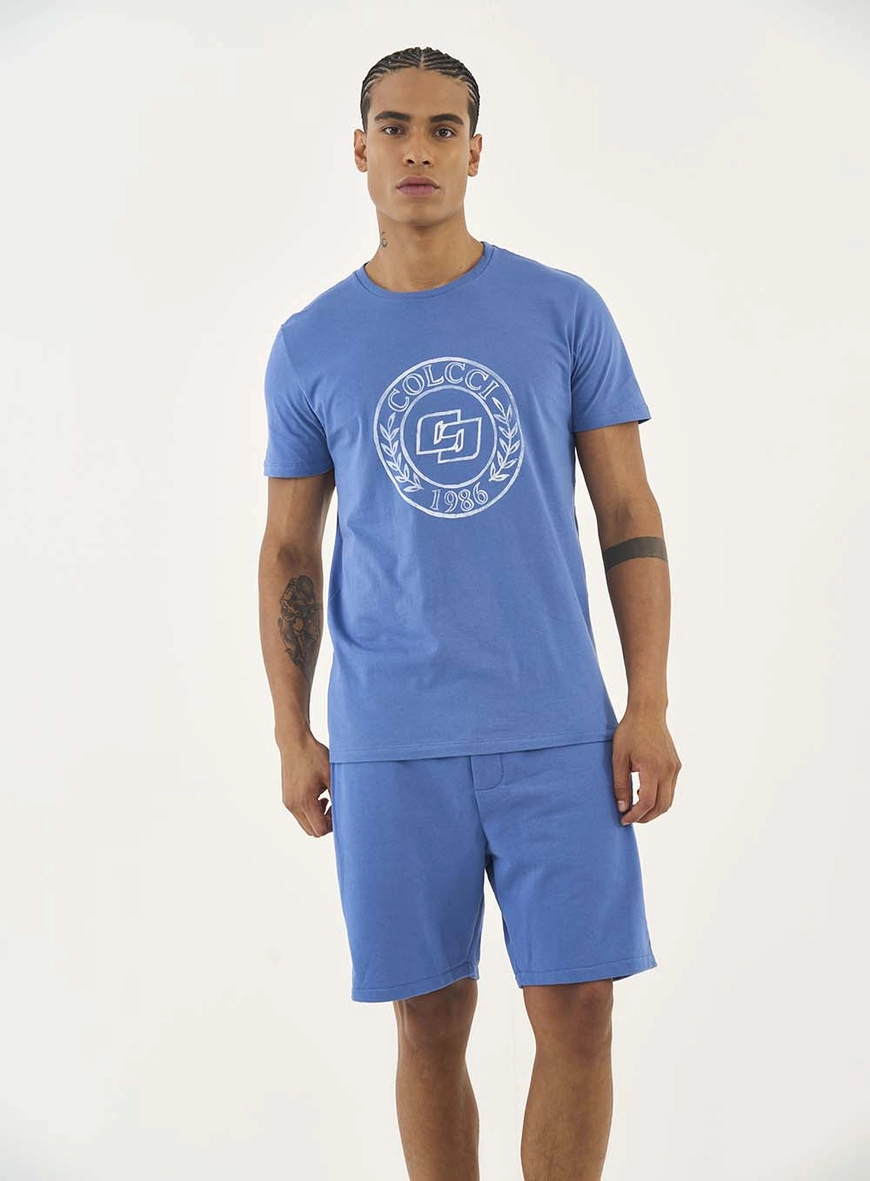 Camiseta Slim Com Estampa