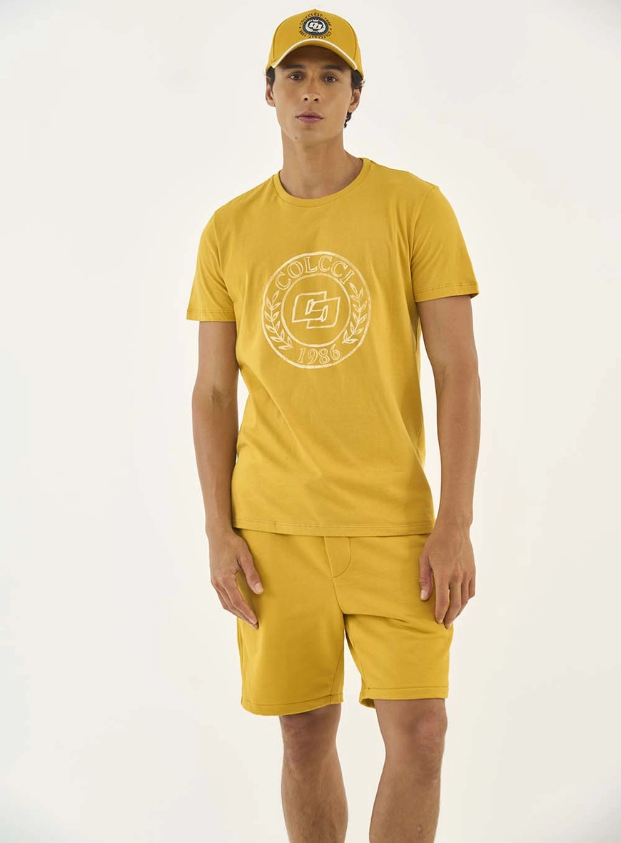 Camiseta Slim Com Estampa