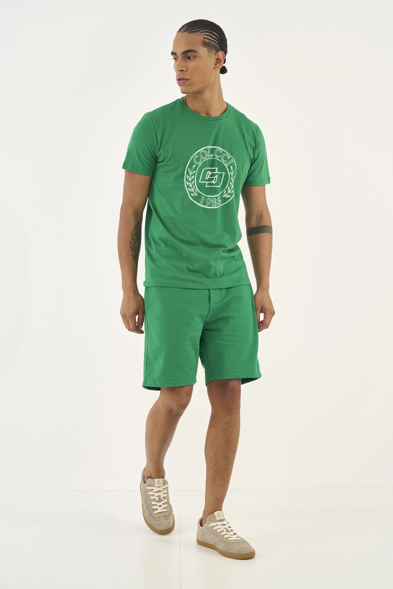 Camiseta Slim Com Estampa