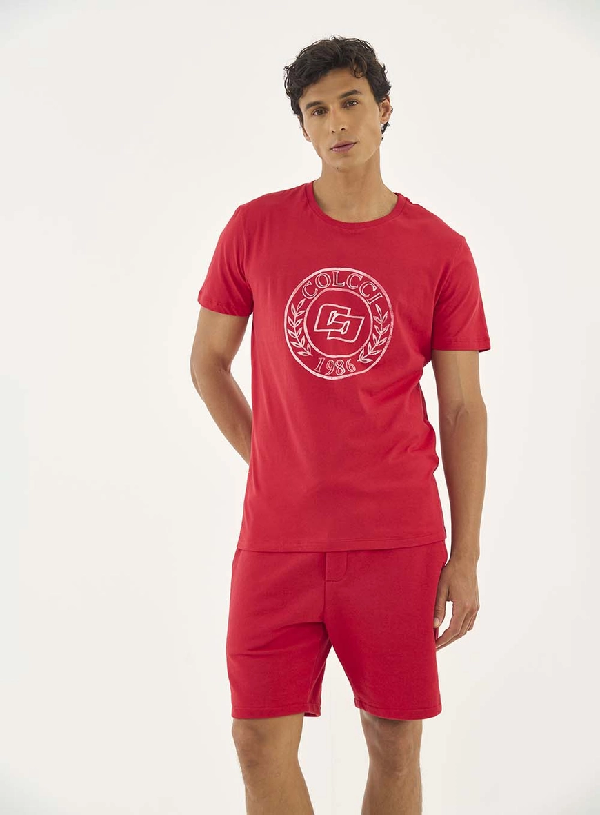 Camiseta Slim Com Estampa