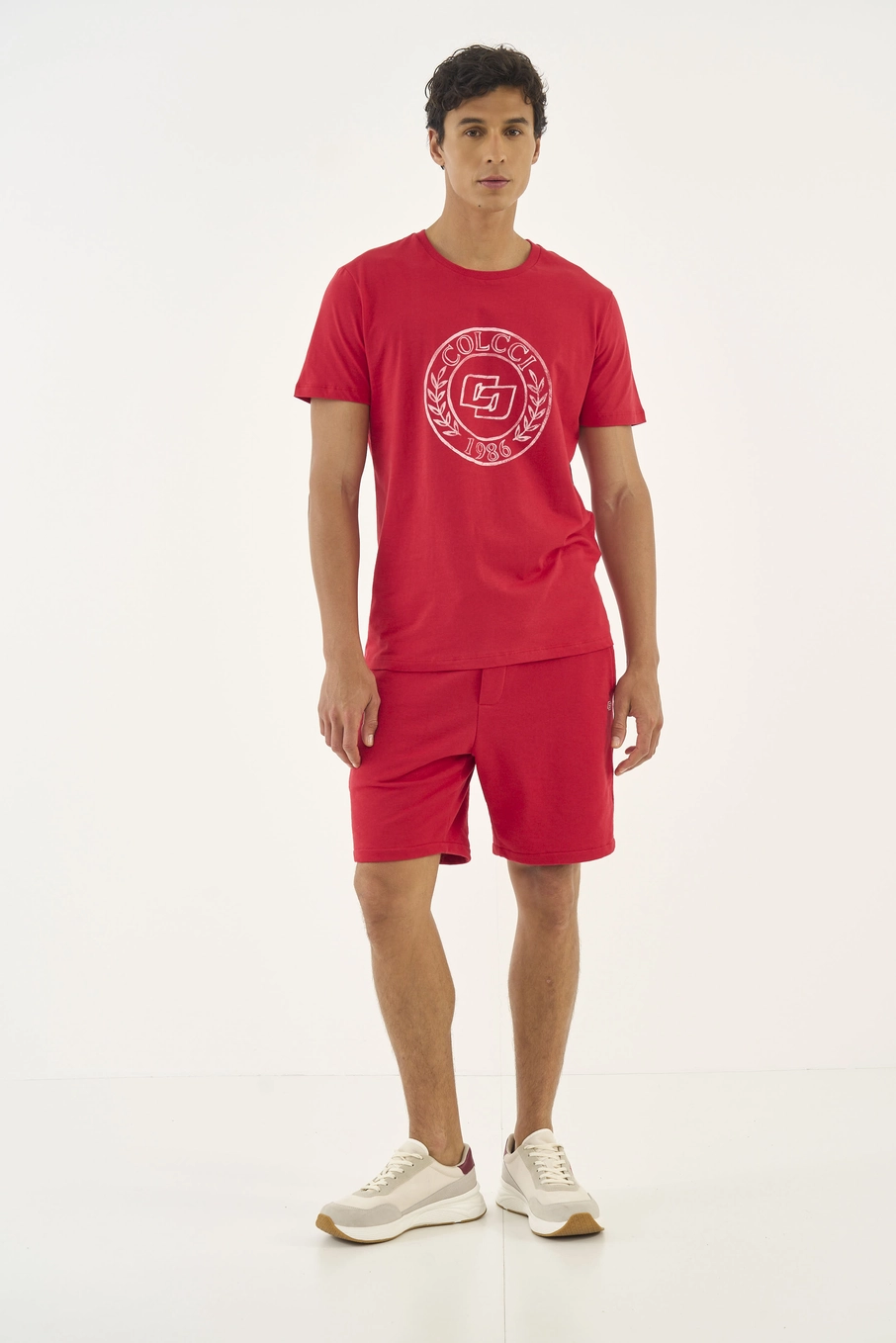 Camiseta Slim Com Estampa Verde