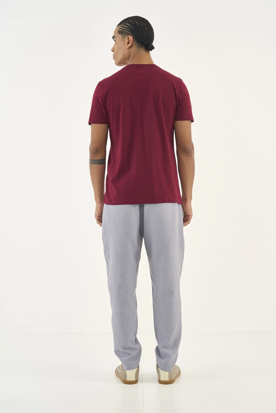 Camiseta Estampa Italian Memories Bordô