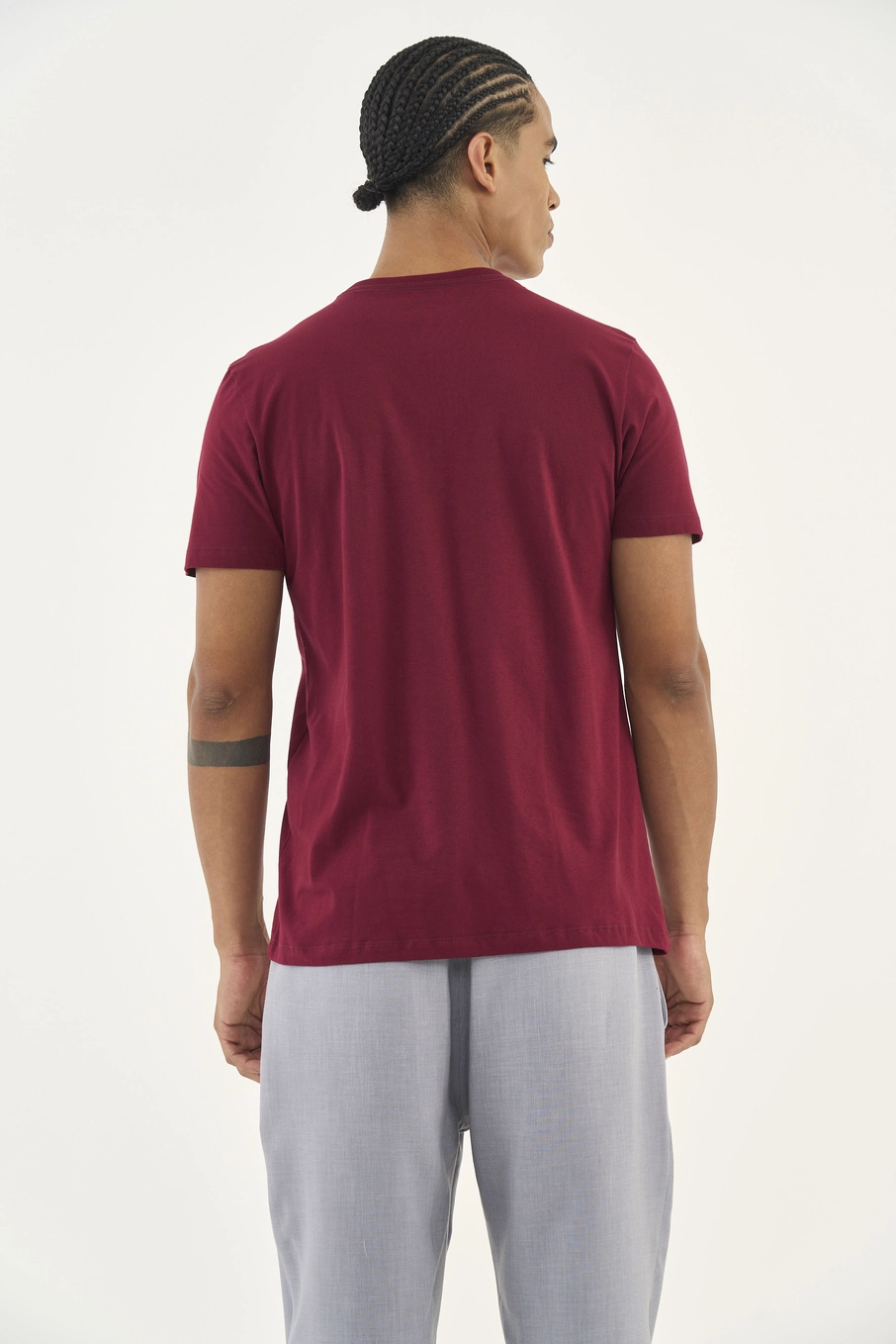 Camiseta Estampa Italian Memories Bordô