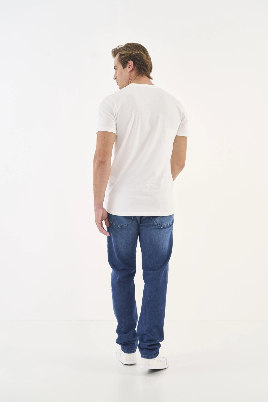Camiseta Slim Com Estampa Off Shell