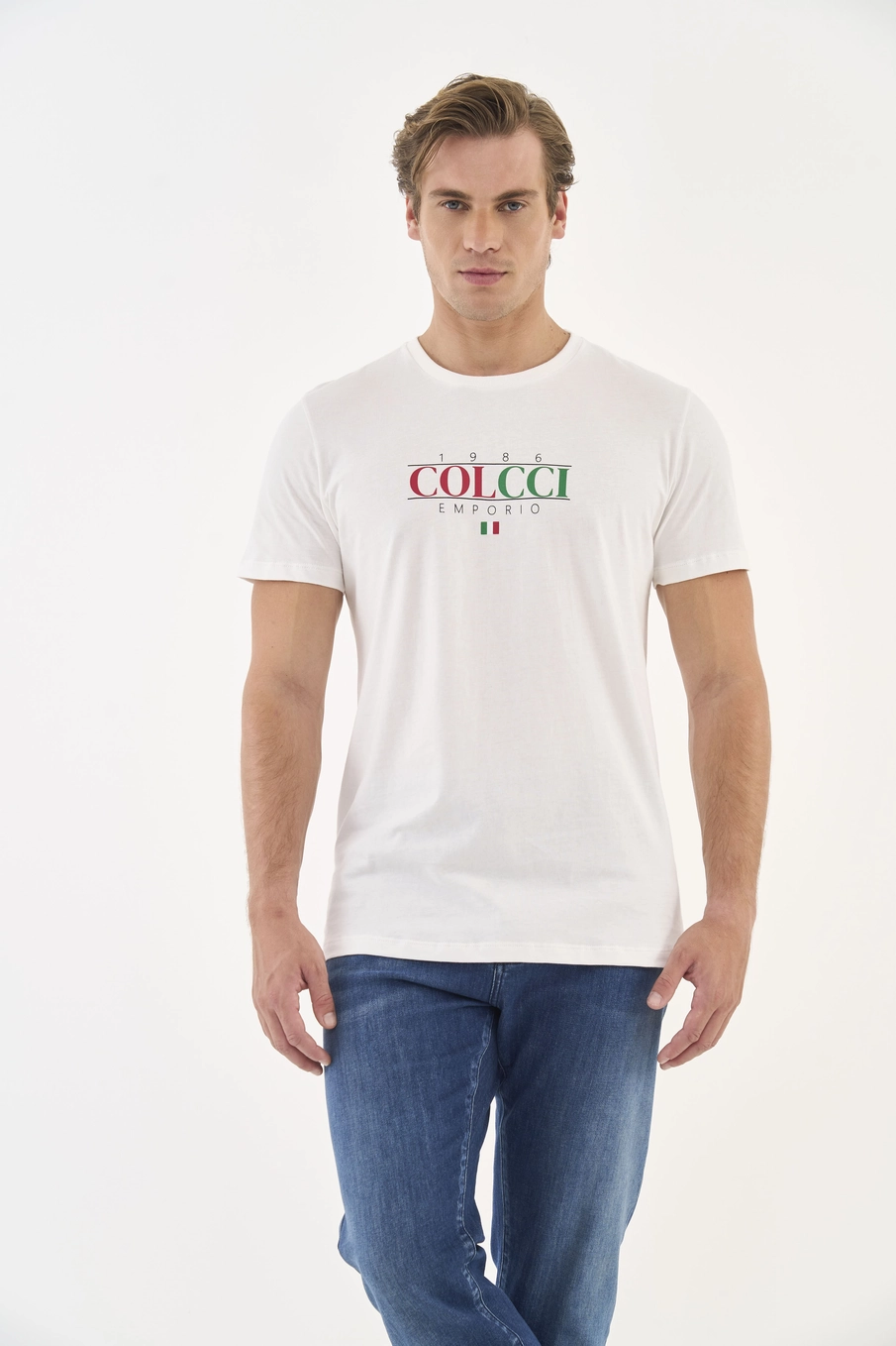 Camiseta Slim Com Estampa Off Shell