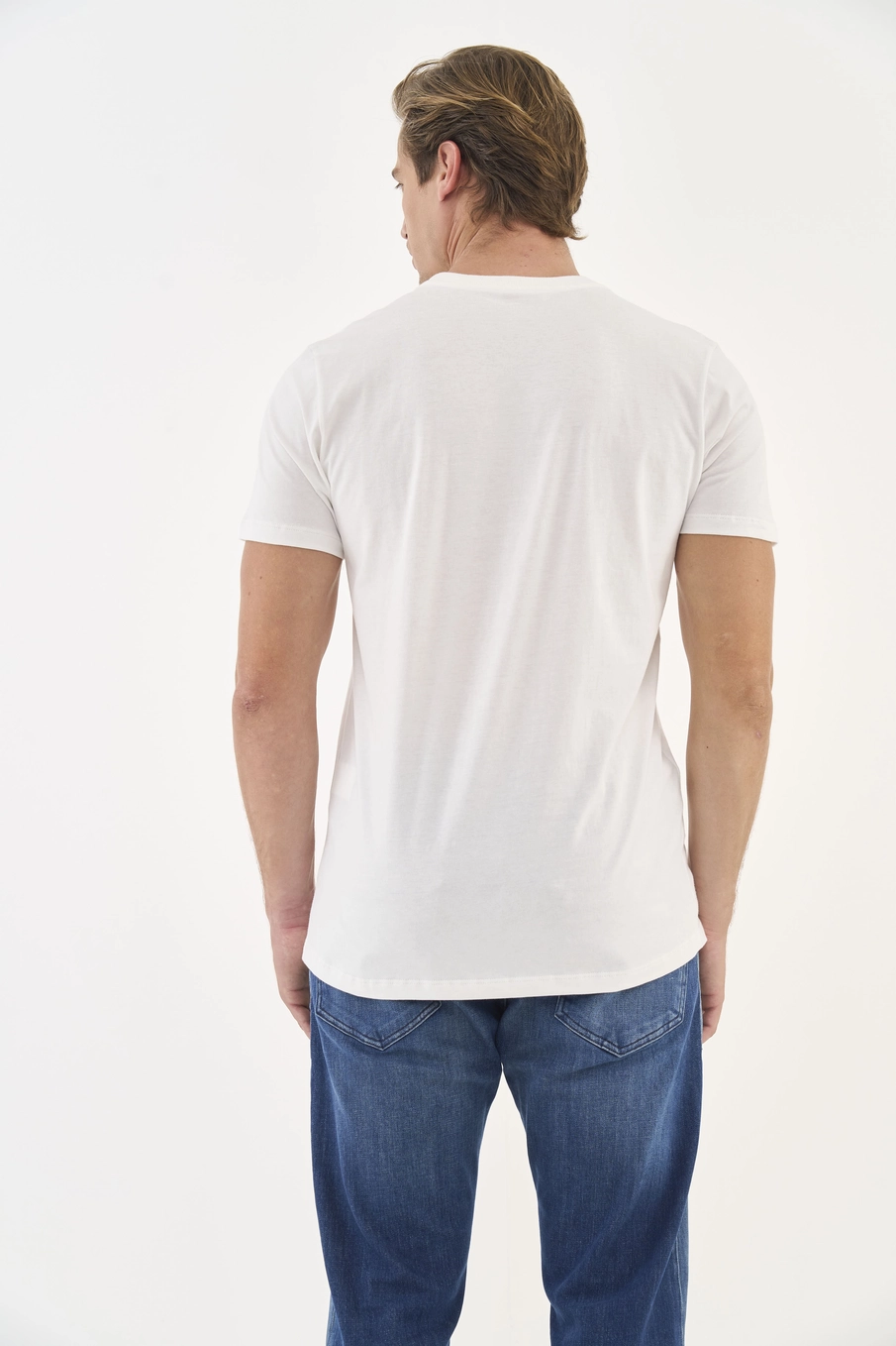 Camiseta Slim Com Estampa Off Shell