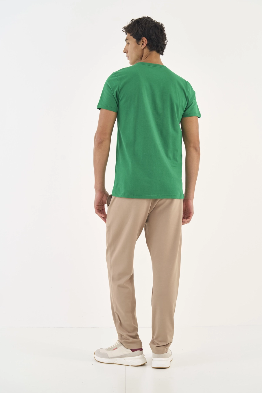 Camiseta Slim Estampa Godspeed Verde