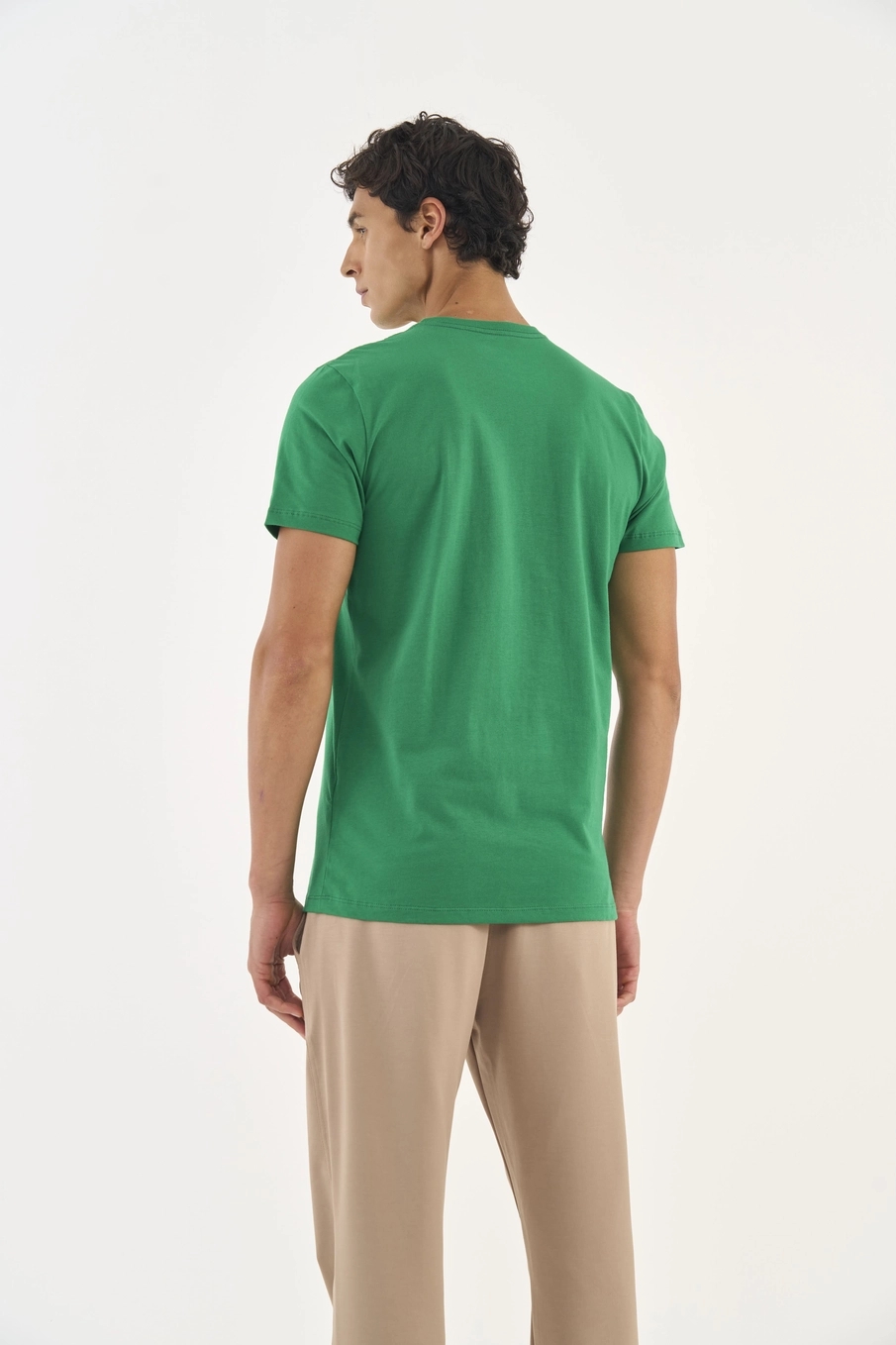 Camiseta Slim Estampa Godspeed Verde