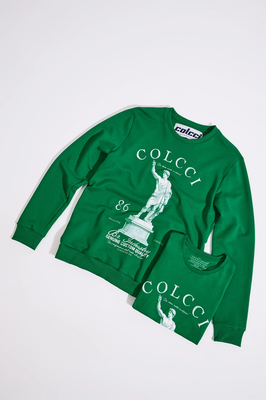 Camiseta Slim Estampa Godspeed Verde