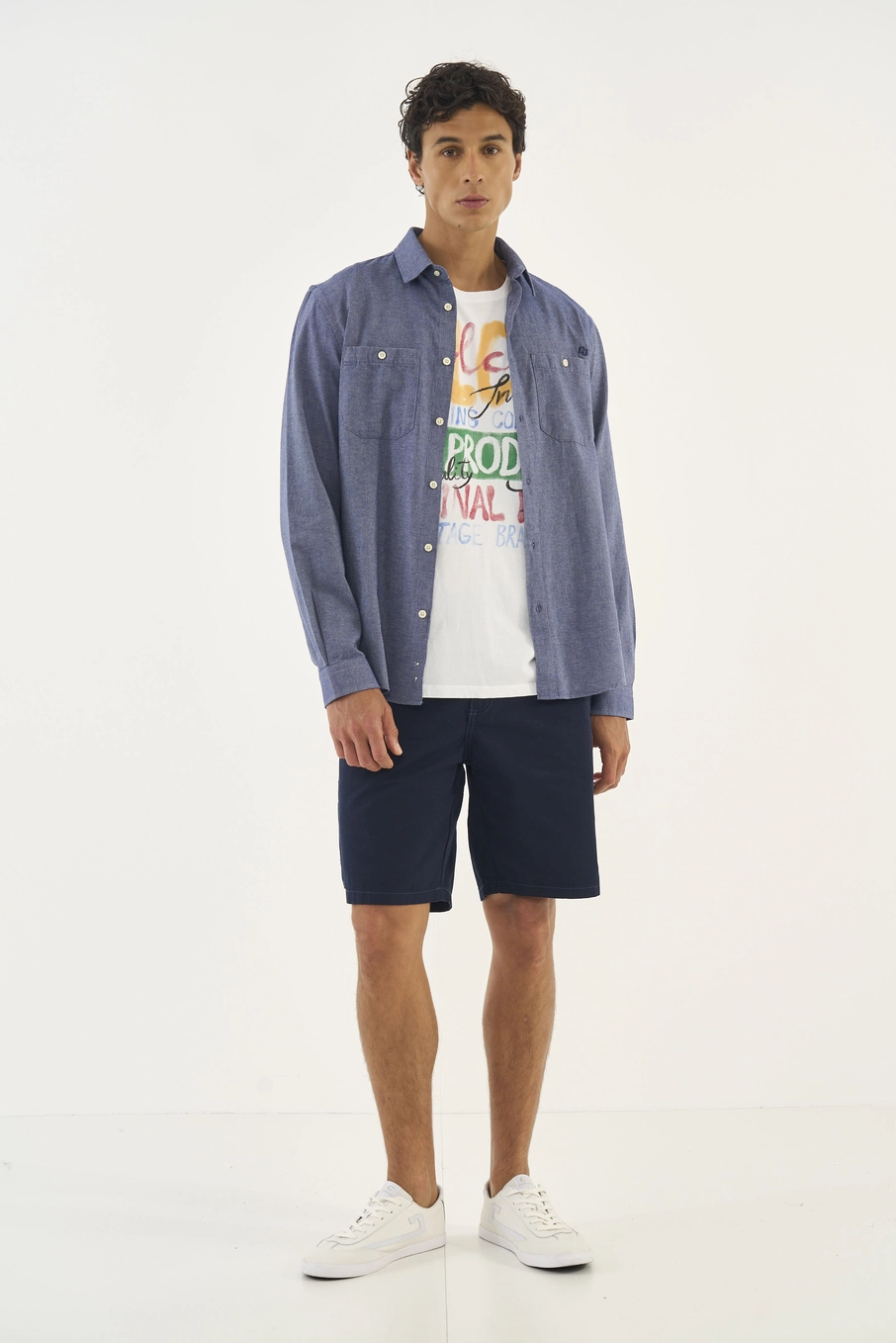 Camiseta Colcci Off Shell