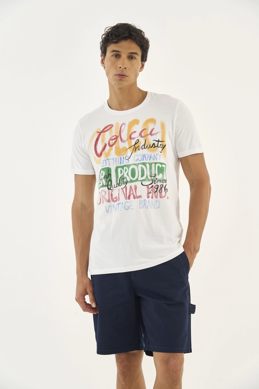 Camiseta Colcci Off Shell