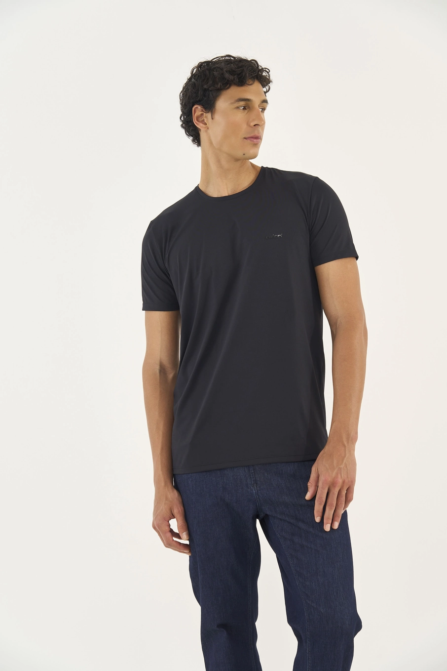Camiseta Slim Colcci Tech Preto