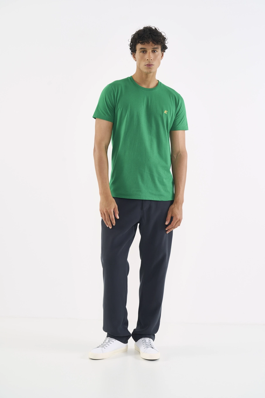 Camiseta Masculina Slim Verde