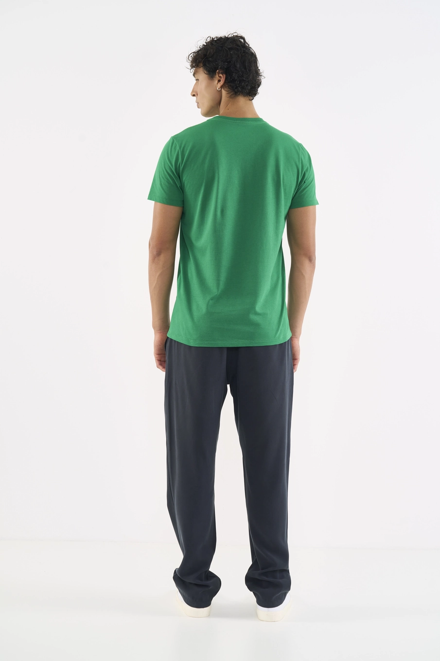 Camiseta Masculina Slim Verde
