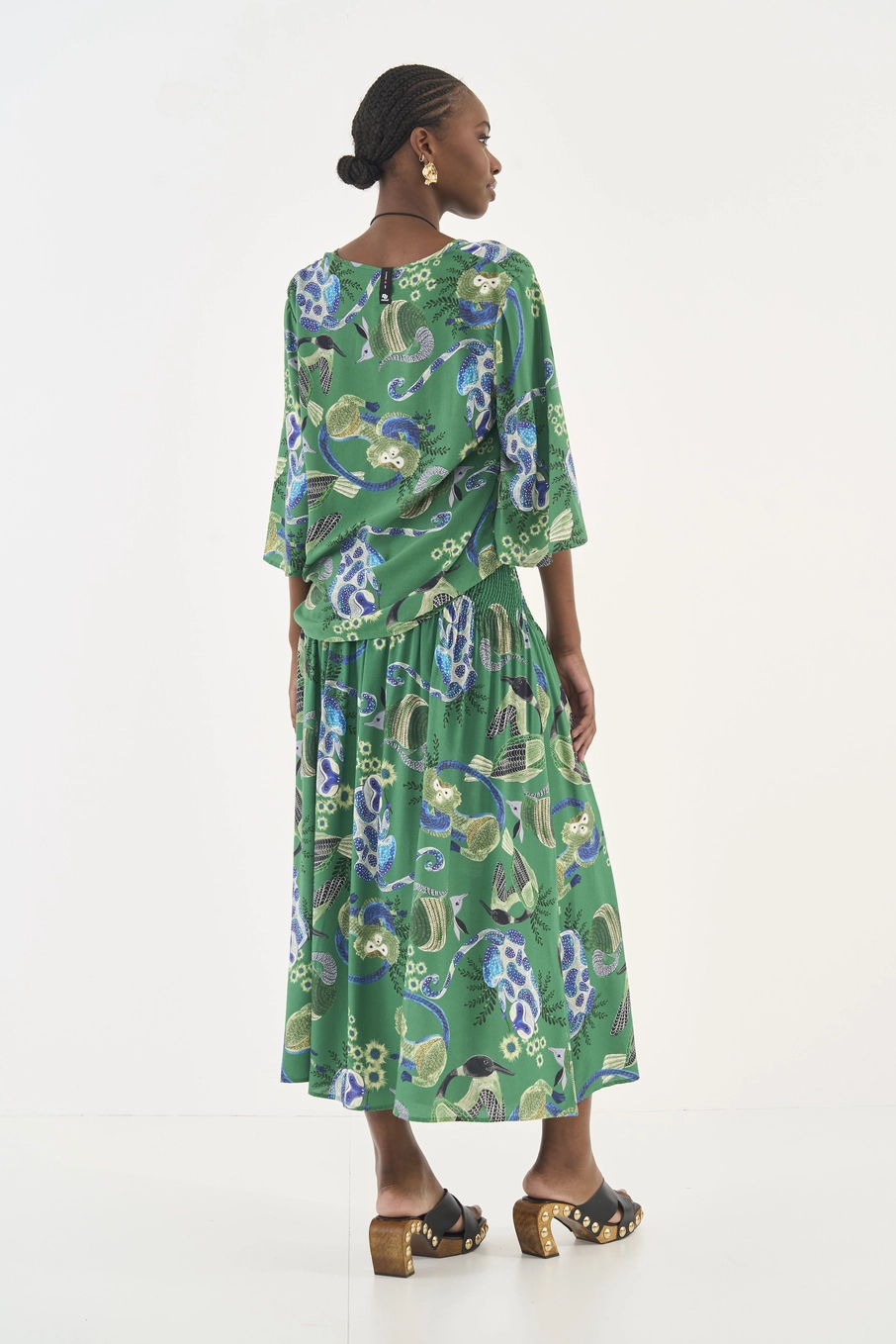 Blusa Ampla Estampada Estampados