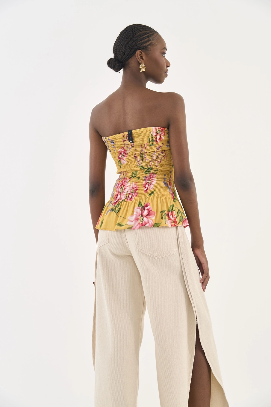 Blusa Tomara Que Caia Estampada Com Lastex Estampados