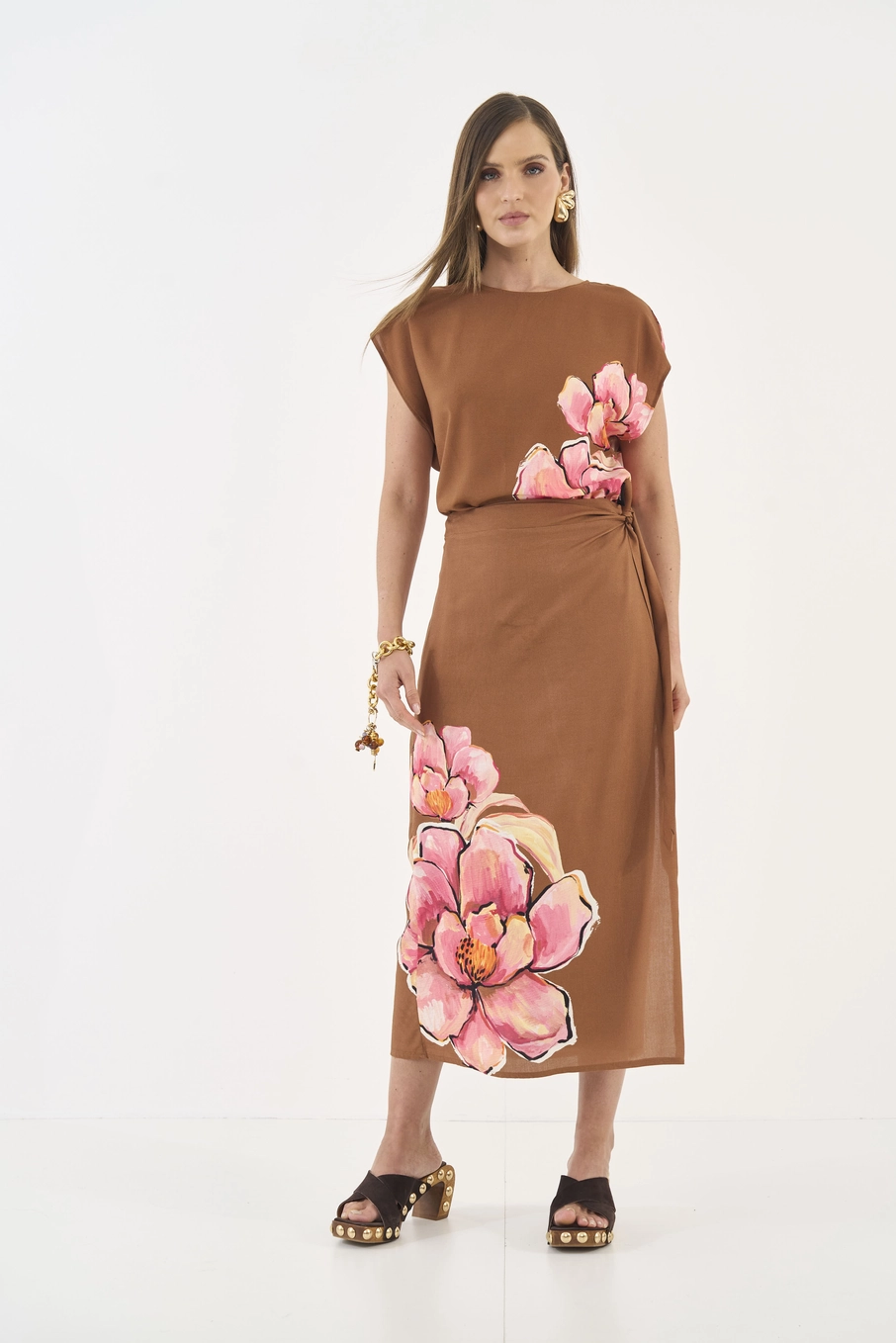 Blusa Comfort Estampa Floral Estampados