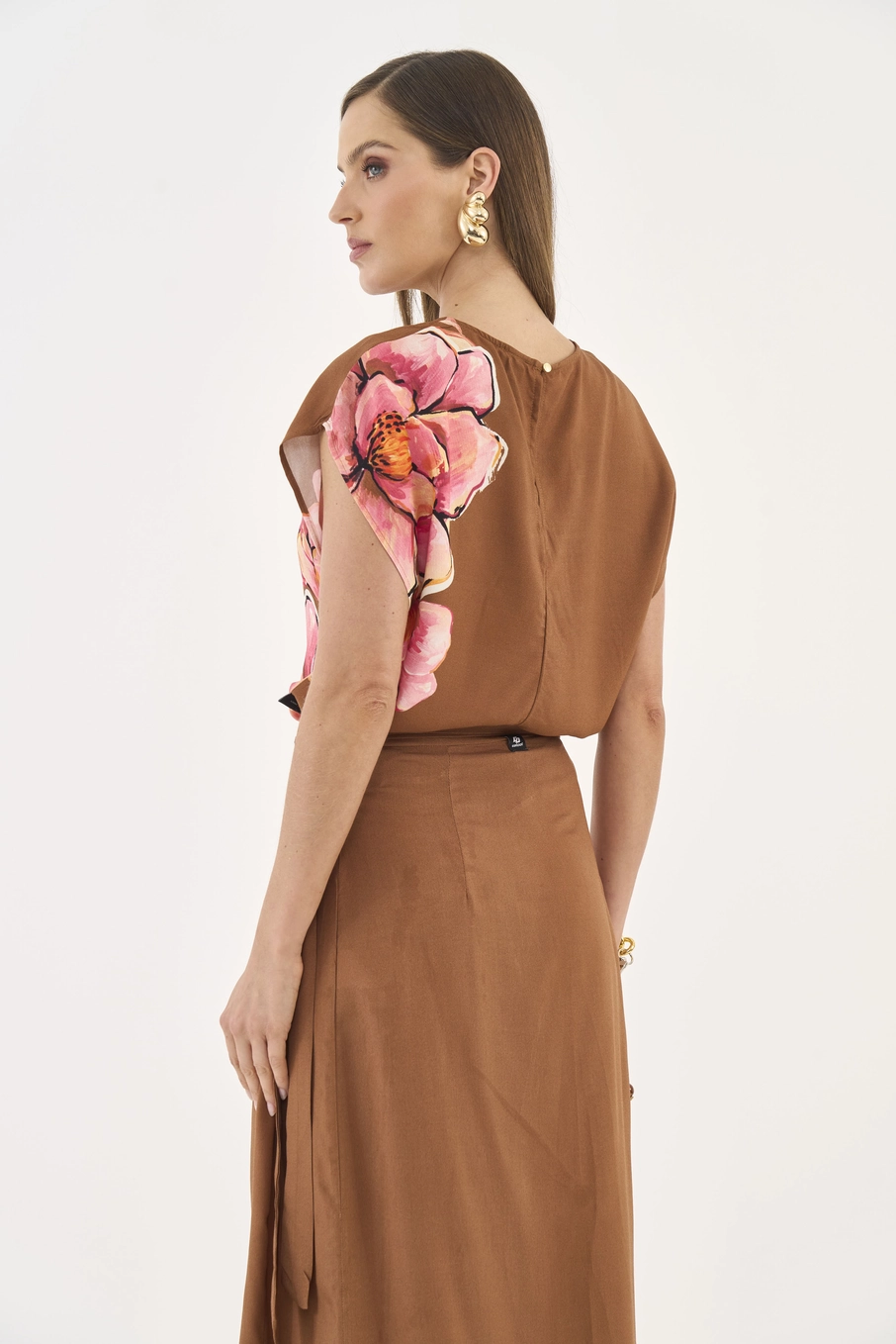 Blusa Comfort Estampa Floral Estampados