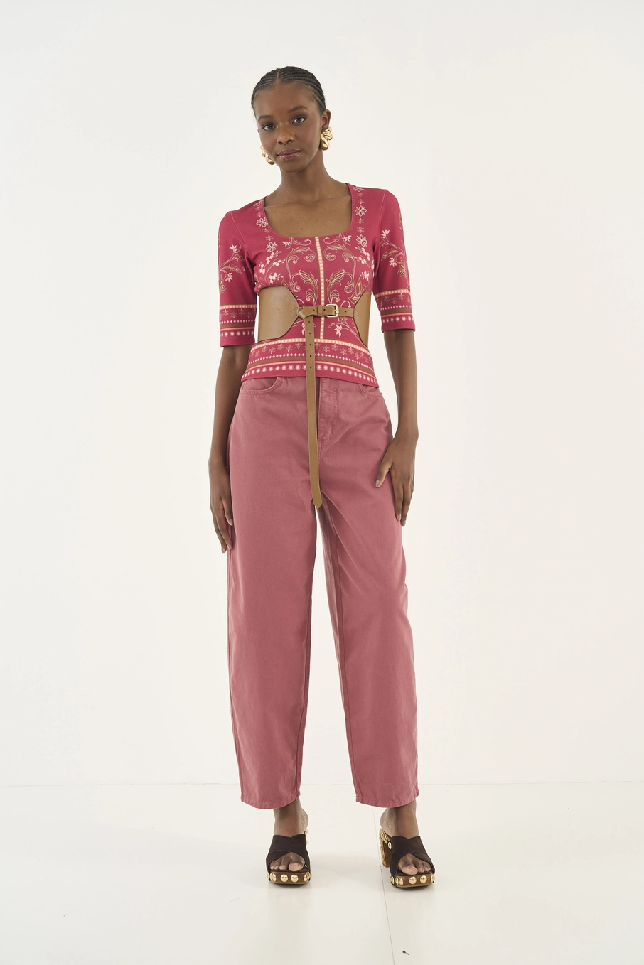 Blusa Estampada Slim Estampados