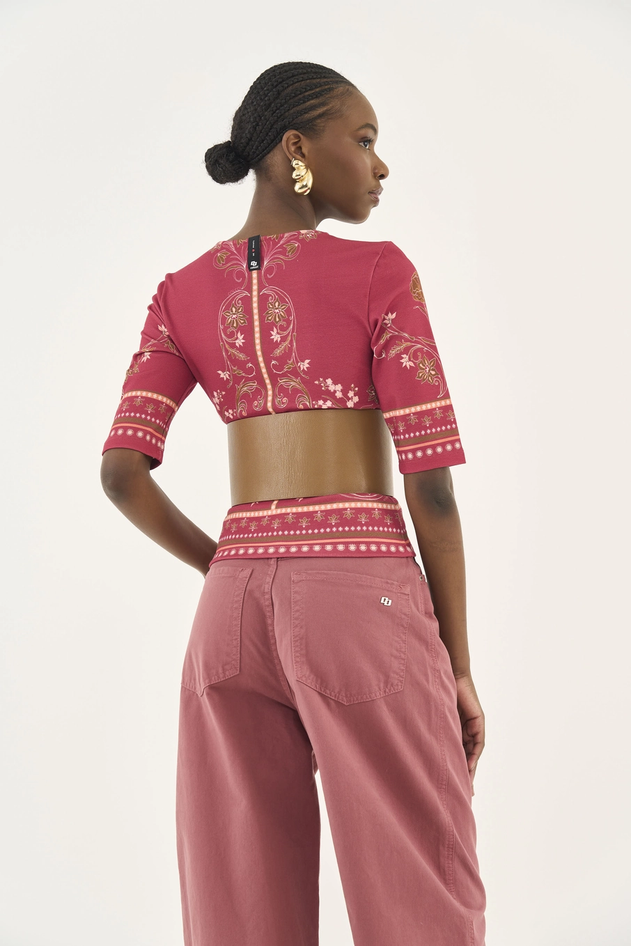 Blusa Estampada Slim Estampados