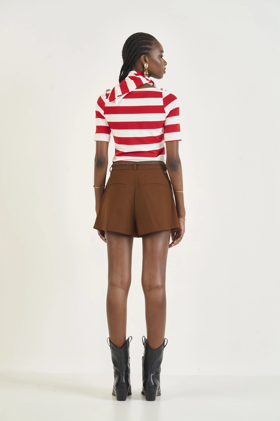 Camiseta Listrada Slim Estampados