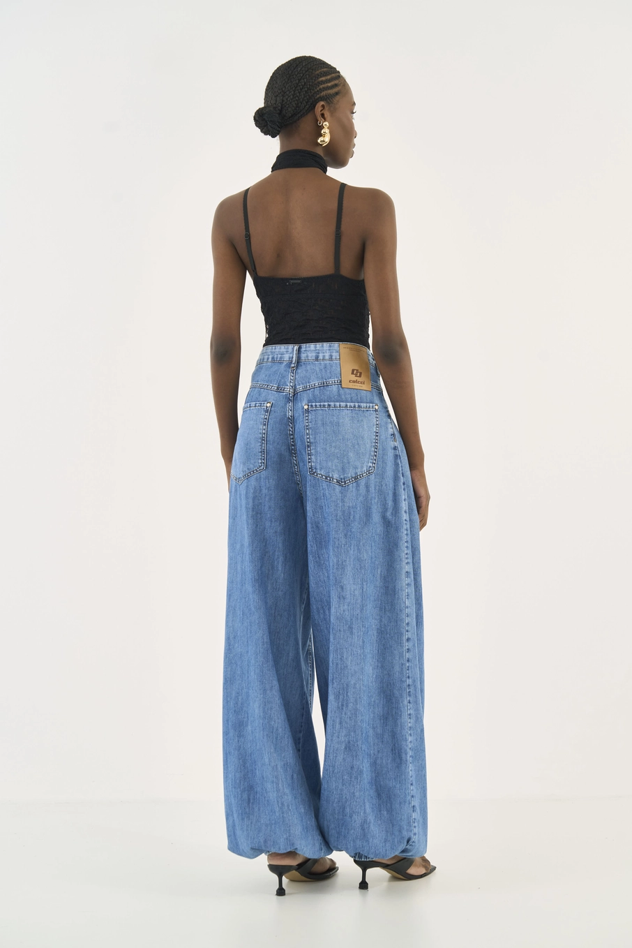 Blusa Slim Em Renda Preto