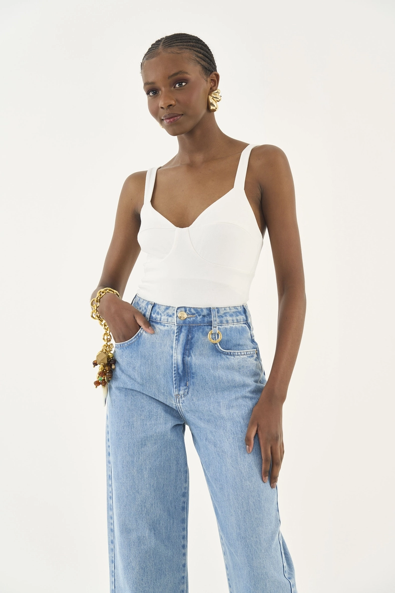 Blusa Slim Estruturada