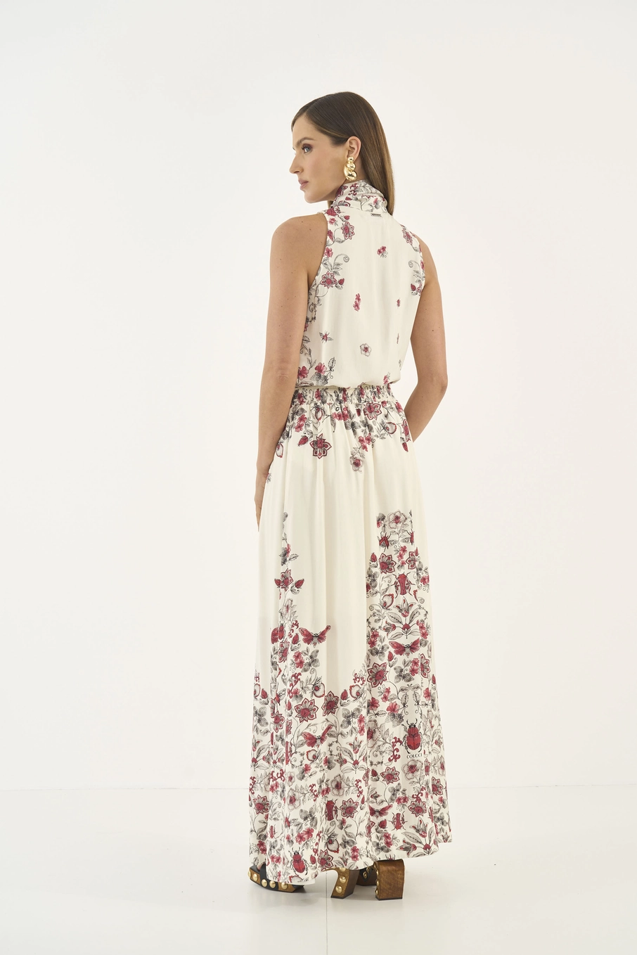 Blusa Comfort Estampada Com Renda Estampados