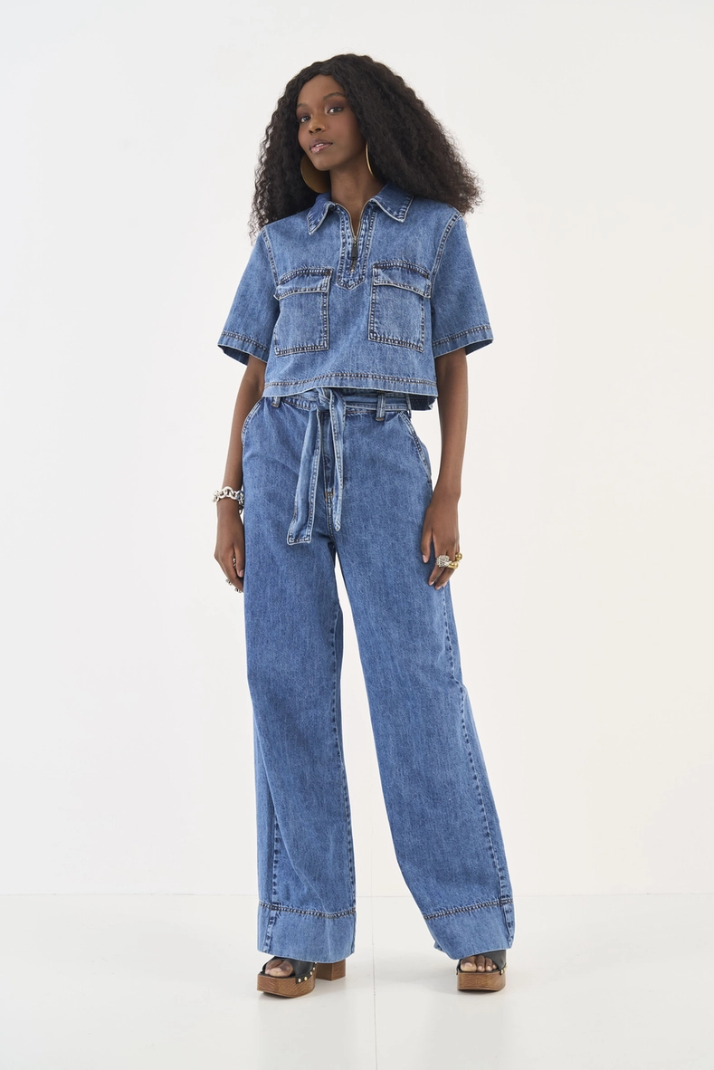 Blusa Jeans
