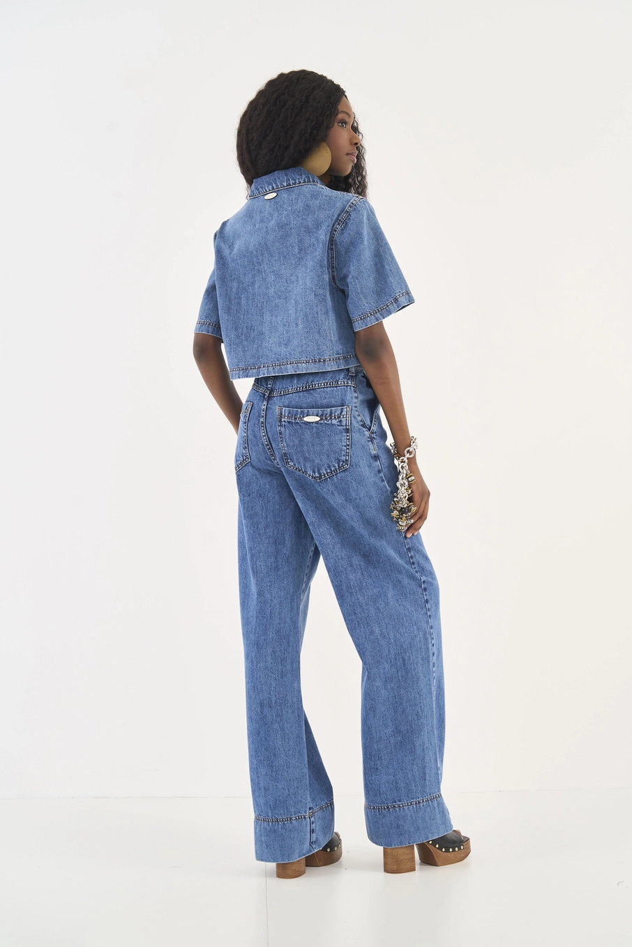 Blusa Jeans Índigo