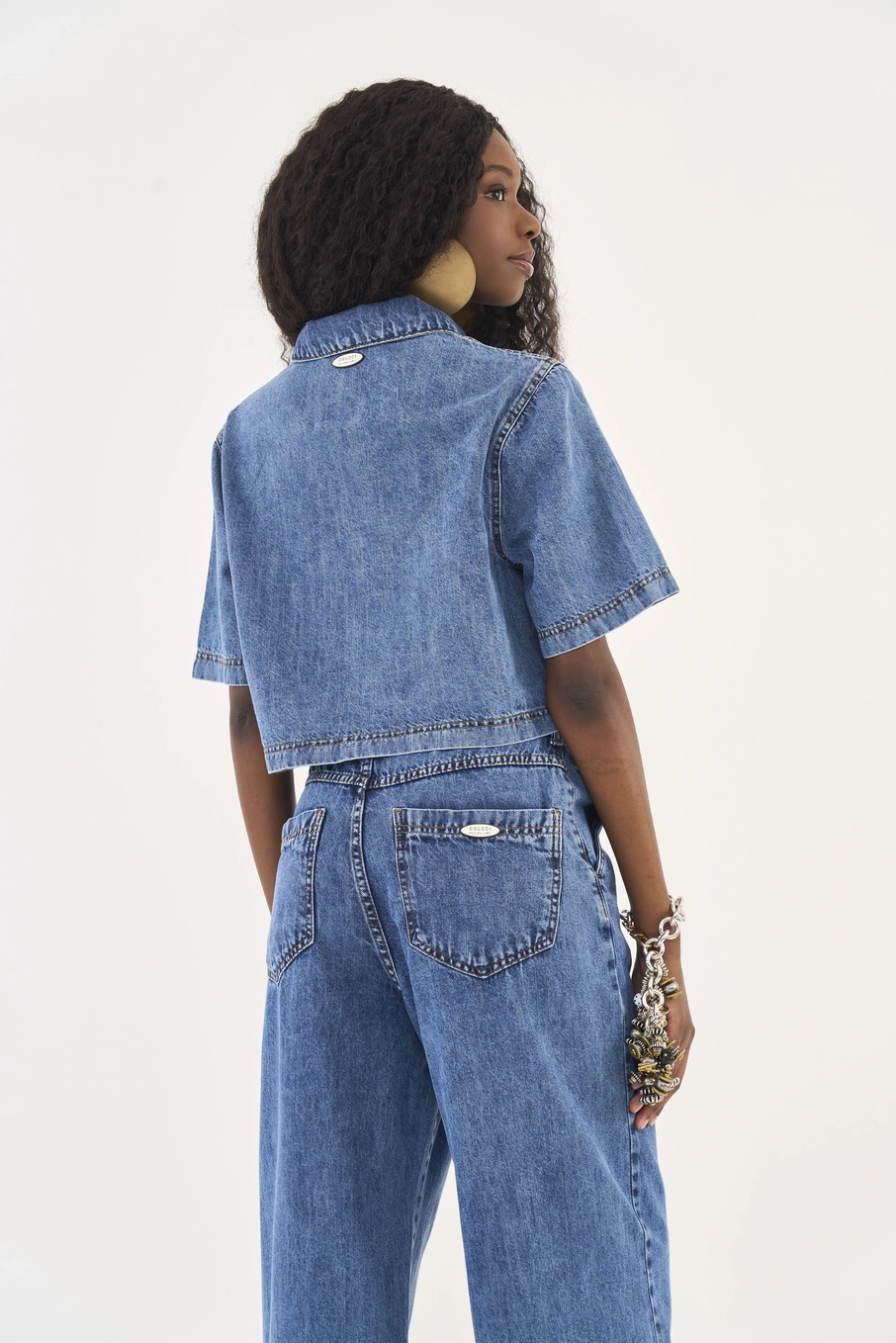 Blusa Jeans Índigo
