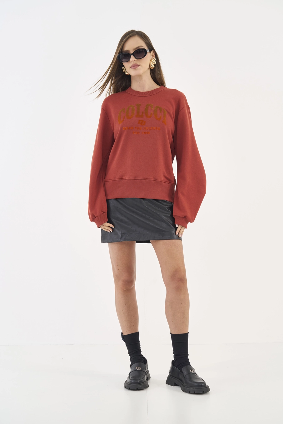 Blusao Malha 1 Feminino Colcci Marrom